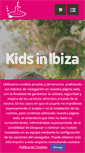 Mobile Screenshot of kidsinibiza.com